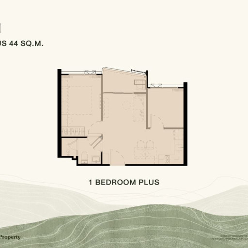 The Title Sierra, 1 Bedroom - 44 m²