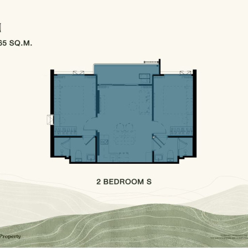 The Title Sierra, 2 Bedroom - 55 m²